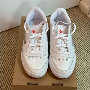 Reebok Classic (women’s size 9). Worn once.